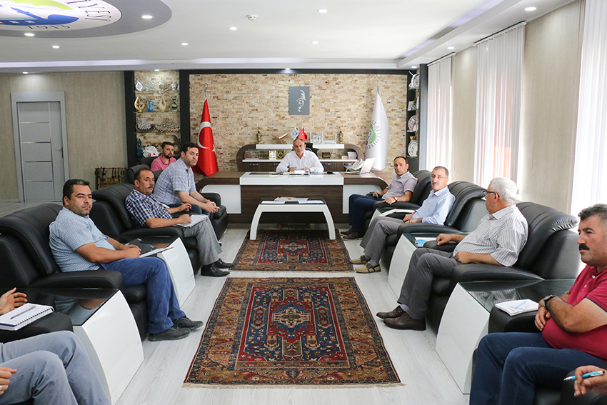 YAHYALI BELEDİYESİ BİRİM MÜDÜRLERİ TOPLANTISI